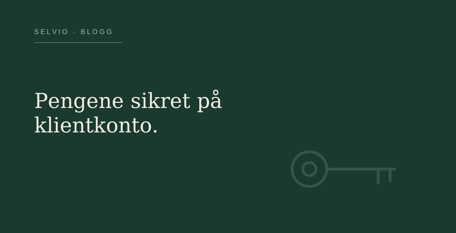 Hva skjer på oppgjørsdagen?