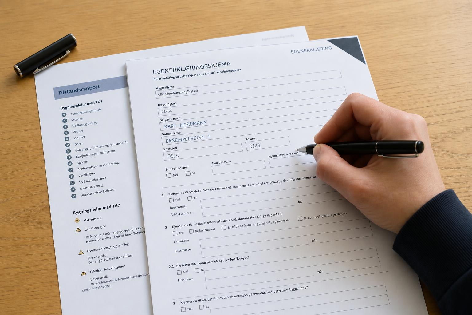 Opplysningsplikt etter avhendingslova
